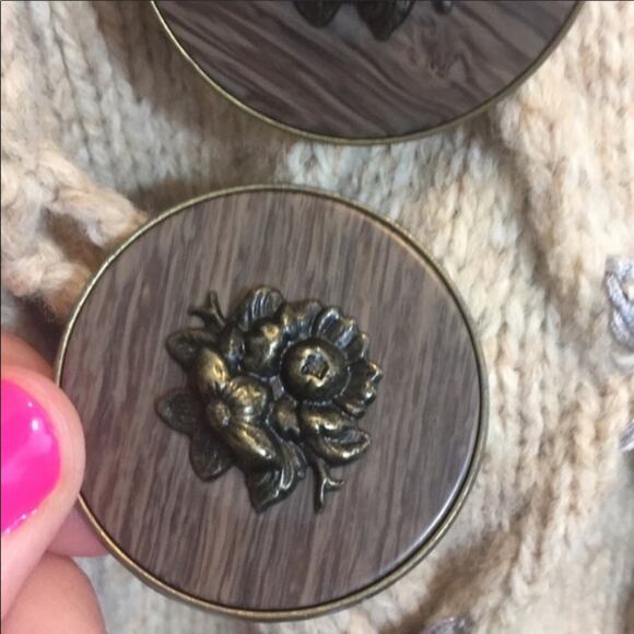 Anthropologie Leifsdottir Tan Big Button Cardigan - Picture 9 of 10